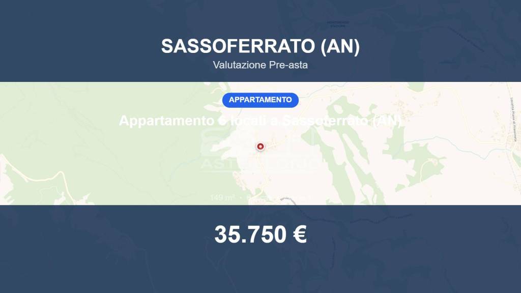 appartamento in vendita a Sassoferrato in zona Baruccio