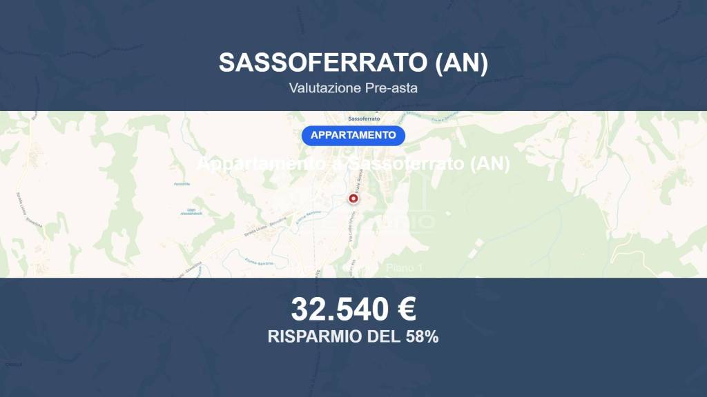 appartamento in vendita a Sassoferrato in zona Borgo Sassoferrato