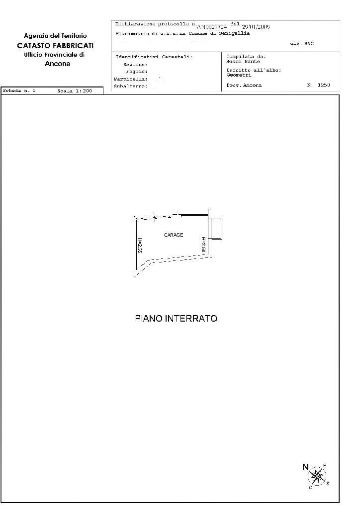 appartamento in vendita a Senigallia in zona Cesano