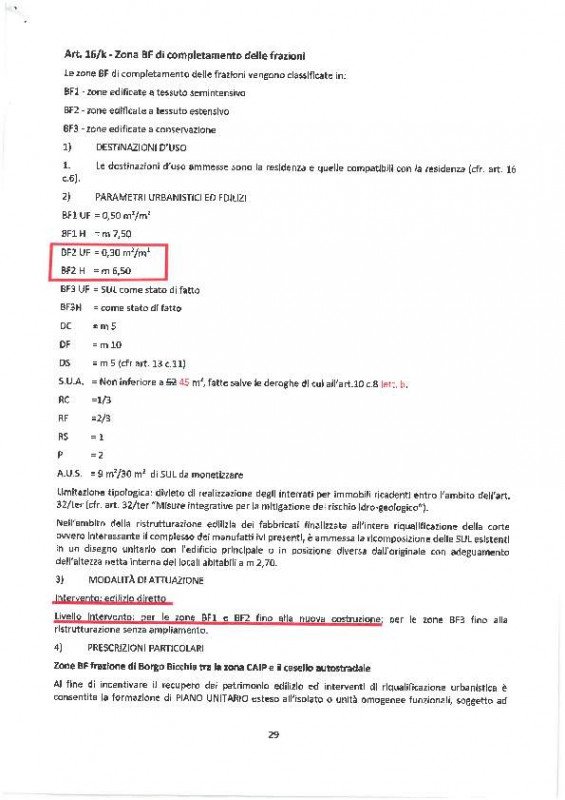 terreno edificabile in vendita a Senigallia in zona Vallone