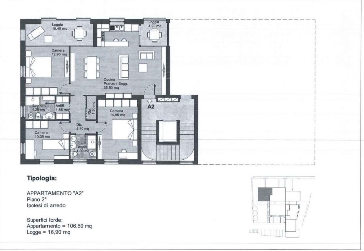 appartamento in vendita a Senigallia