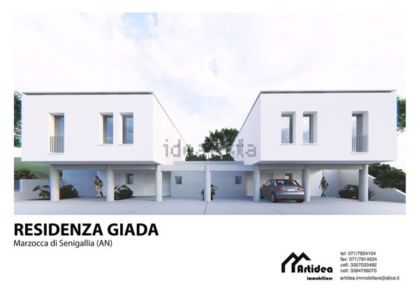 casa semindipendente in vendita a Senigallia in zona Marzocca