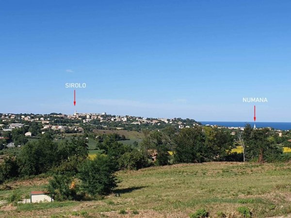 terreno agricolo in vendita a Sirolo in zona Coppo