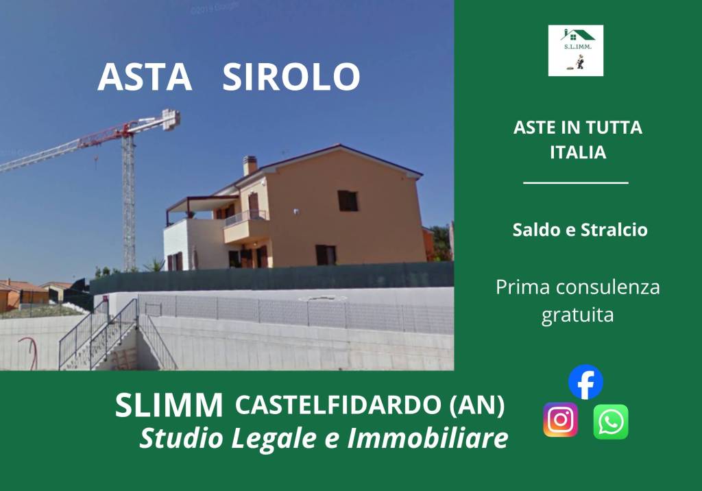 appartamento in vendita a Sirolo in zona Coppo
