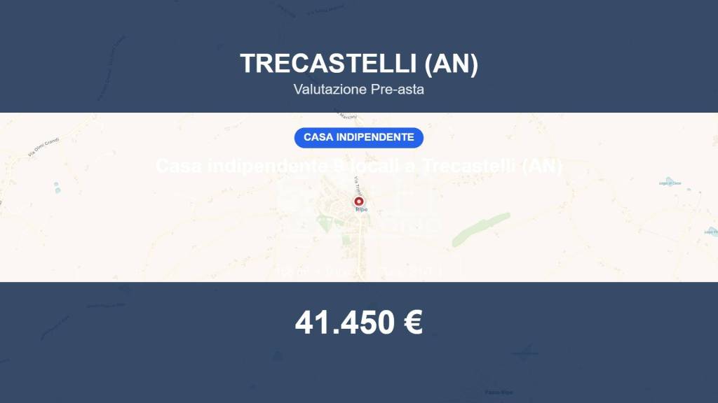 casa indipendente in vendita a Trecastelli in zona Ripe