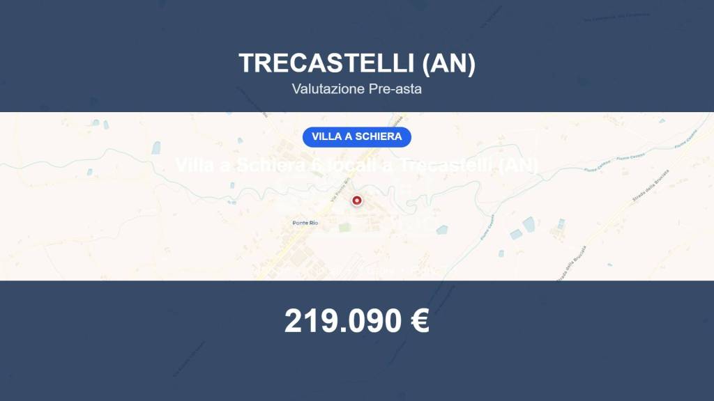 casa indipendente in vendita a Trecastelli in zona Ponterio