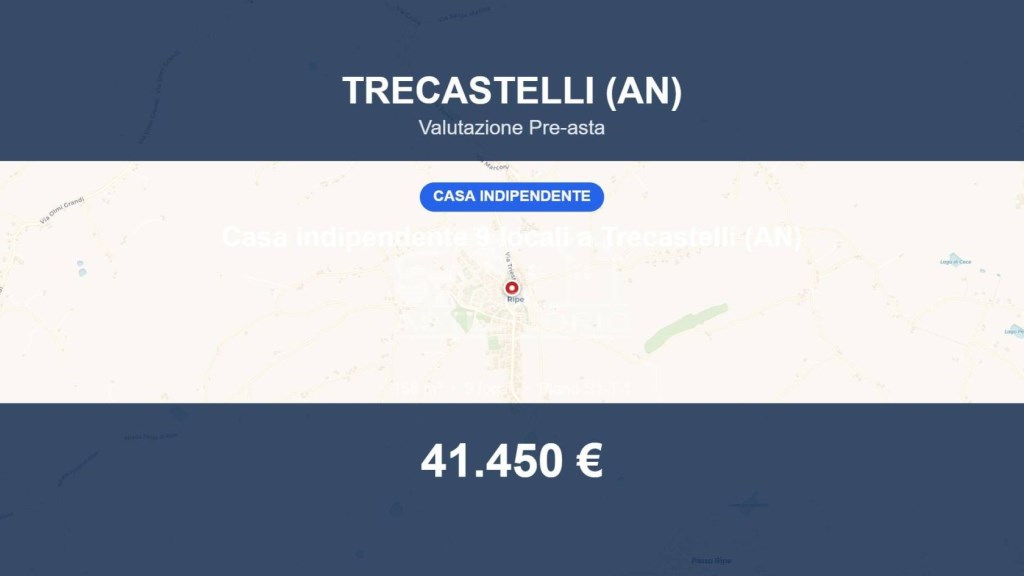 casa indipendente in vendita a Trecastelli in zona Ripe