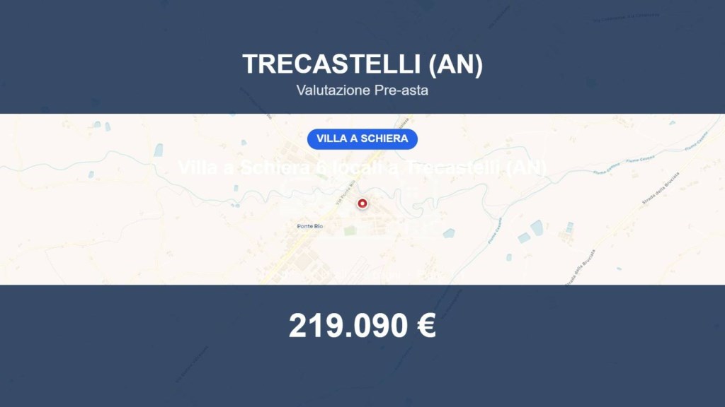 casa indipendente in vendita a Trecastelli in zona Ponterio