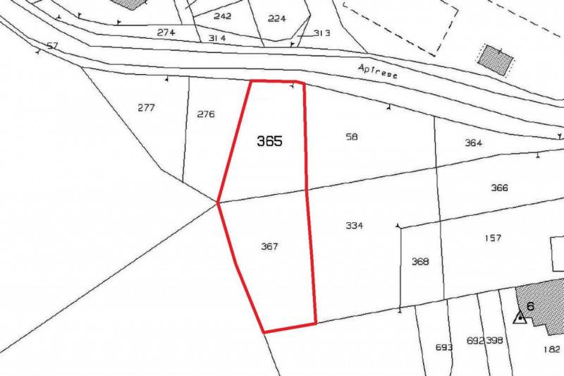 terreno edificabile in vendita ad Apiro