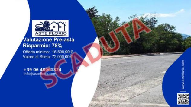 terreno edificabile in vendita ad Apiro