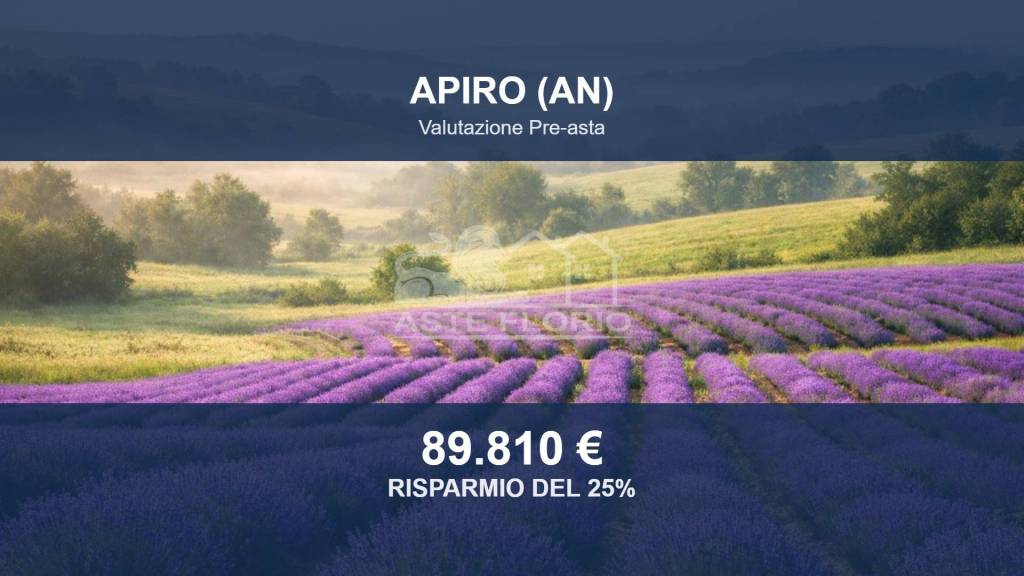 terreno edificabile in vendita ad Apiro