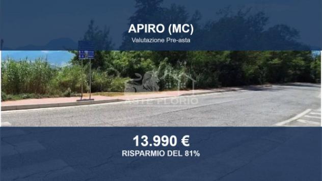 terreno edificabile in vendita ad Apiro