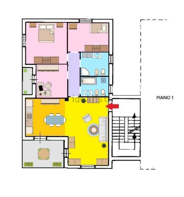 appartamento in vendita ad Appignano