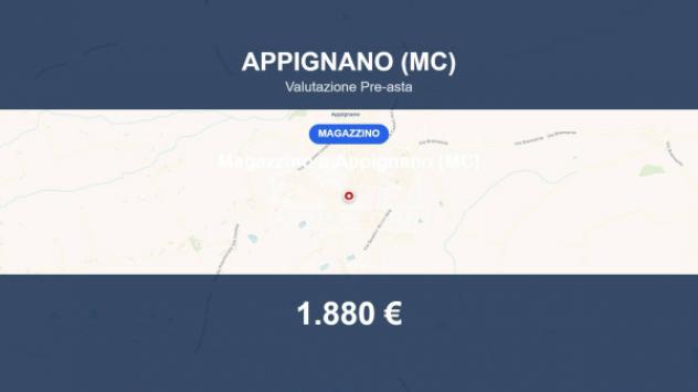 locale commerciale in vendita ad Appignano