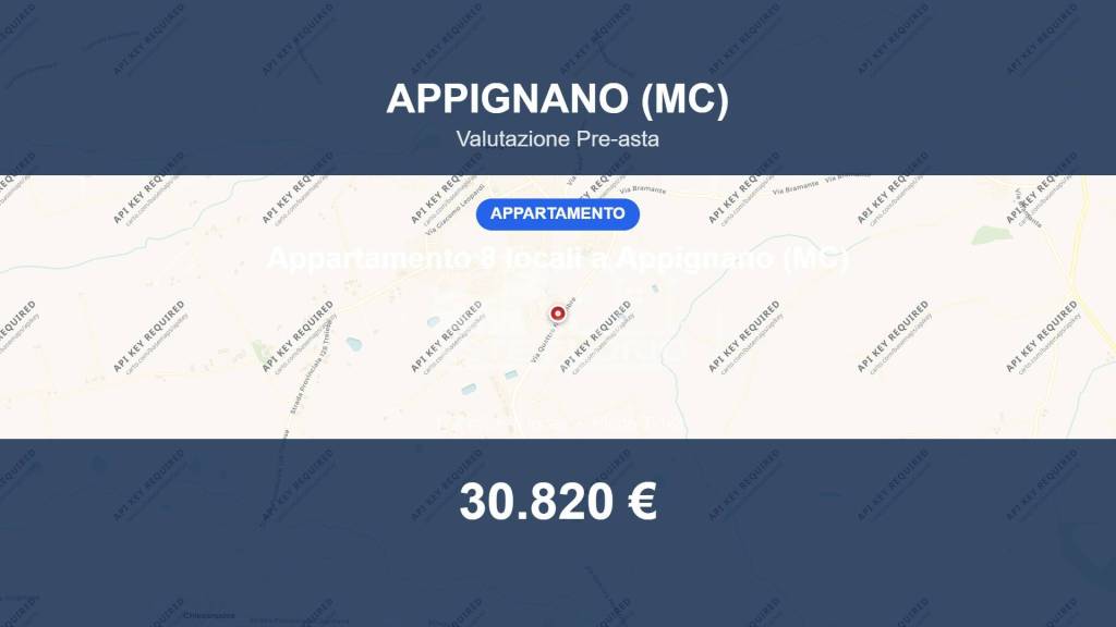 appartamento in vendita ad Appignano