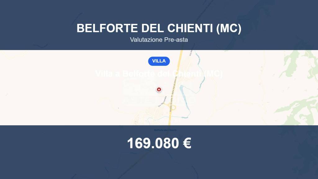 casa indipendente in vendita a Belforte del Chienti