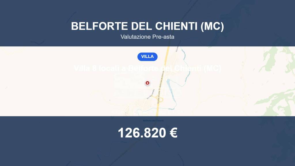 casa indipendente in vendita a Belforte del Chienti