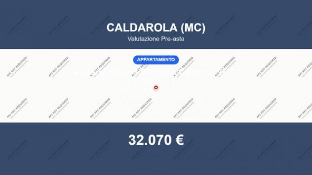 appartamento in vendita a Caldarola in zona Croce