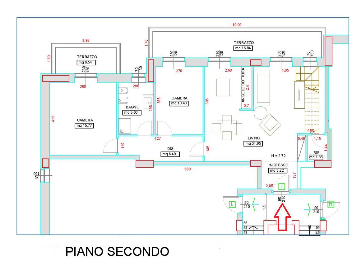 appartamento in vendita a Camerino