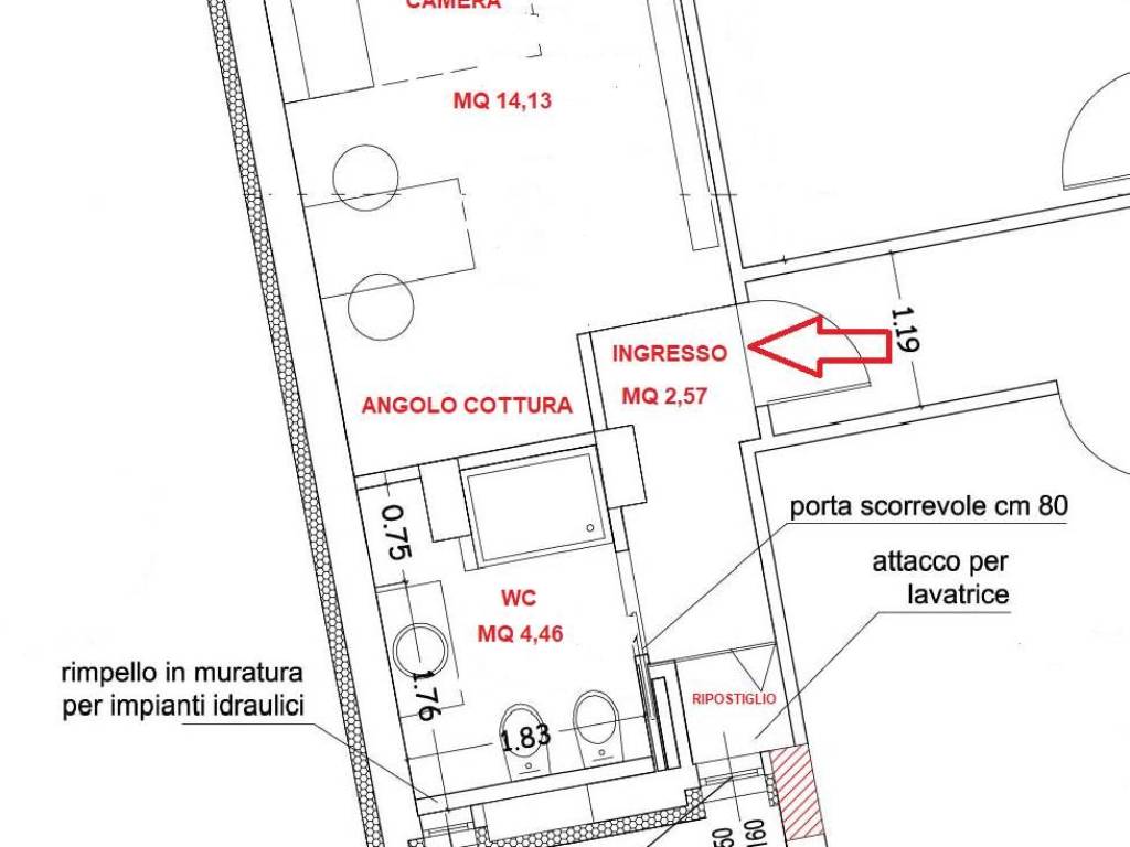 monolocale in vendita a Camerino