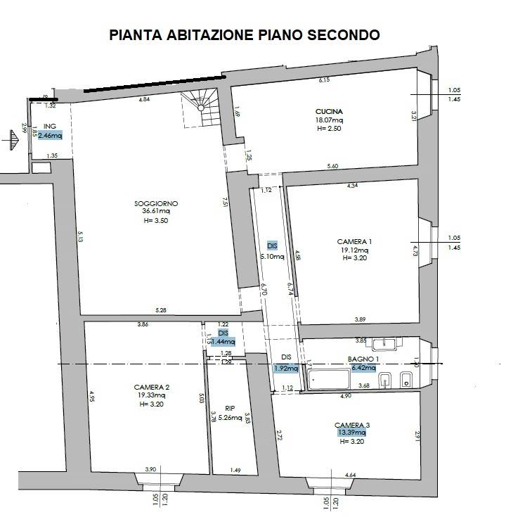 appartamento in vendita a Camerino in zona Varano