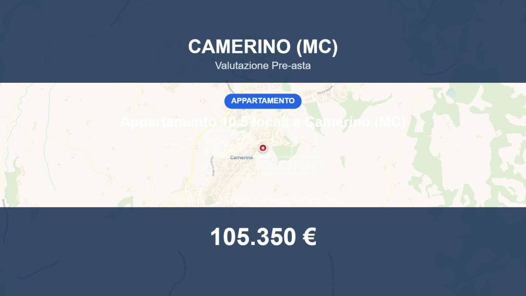 appartamento in vendita a Camerino in zona Varano