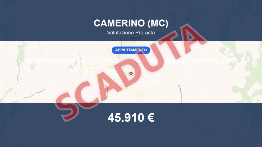 appartamento in vendita a Camerino in zona Varano