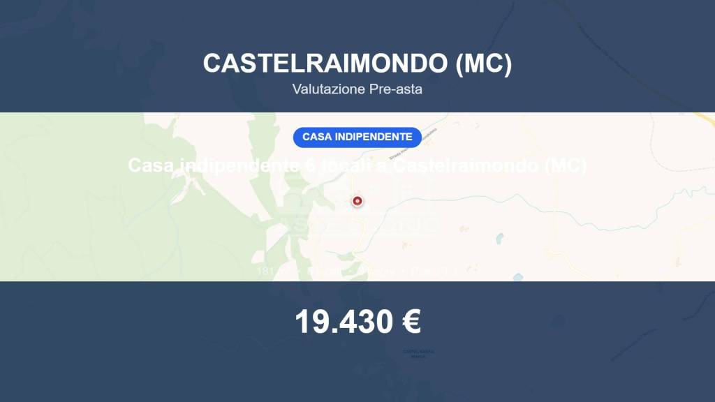 casa indipendente in vendita a Castelraimondo in zona Castel Santa Maria