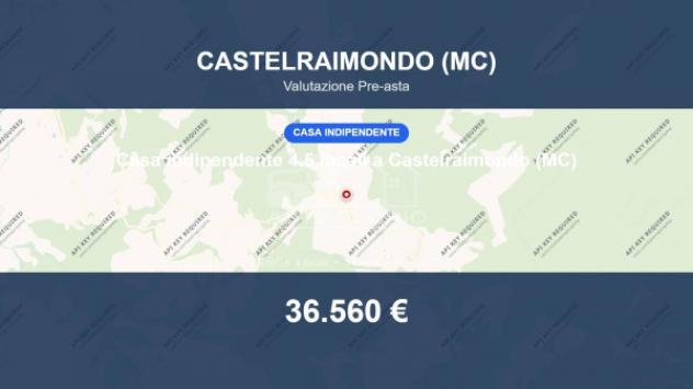 casa indipendente in vendita a Castelraimondo in zona Crispiero