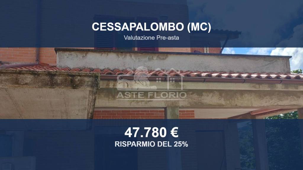 appartamento in vendita a Cessapalombo in zona Monastero