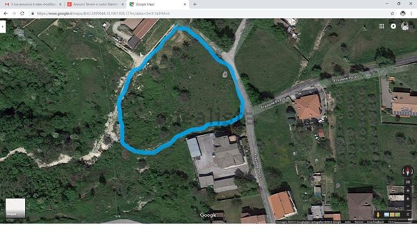 terreno edificabile in vendita a Cingoli