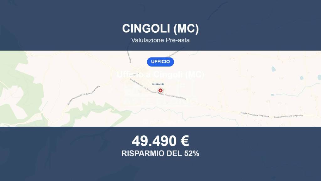 ufficio in vendita a Cingoli in zona Grottaccia