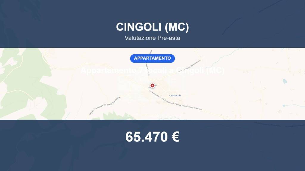 appartamento in vendita a Cingoli in zona Grottaccia