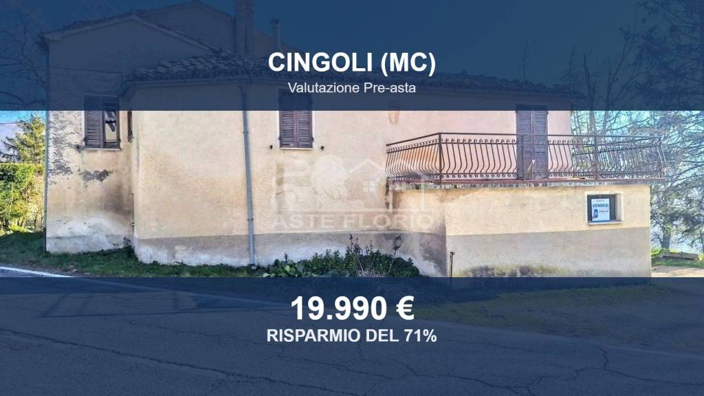 casa indipendente in vendita a Cingoli in zona Colcerasa