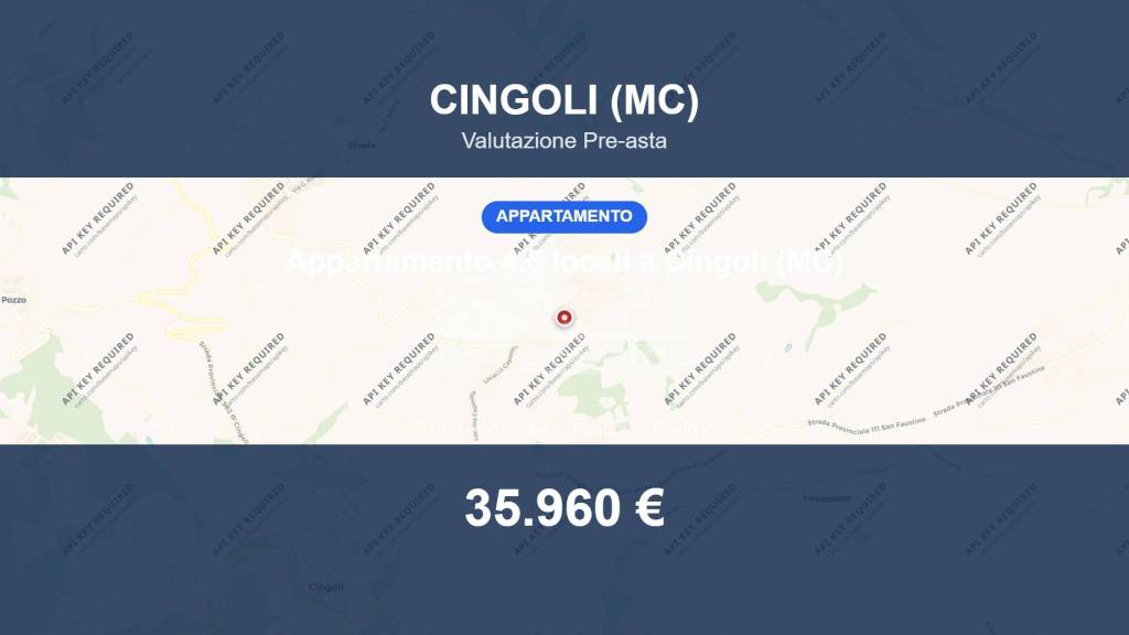 appartamento in vendita a Cingoli in zona Torre