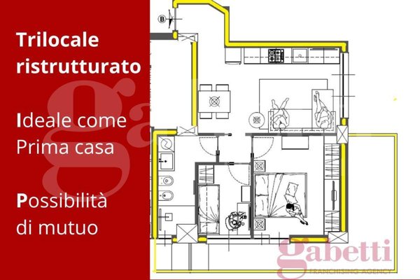 appartamento in vendita a Civitanova Marche