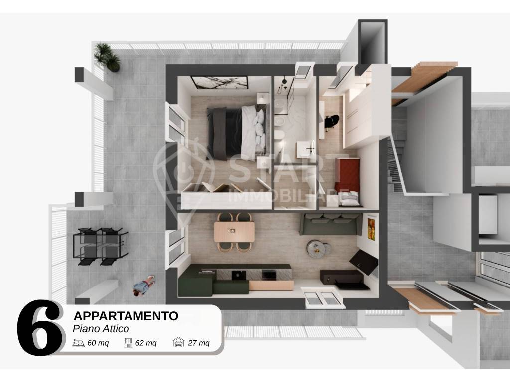 appartamento in vendita a Civitanova Marche in zona Santa Maria Apparente