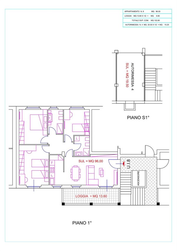 appartamento in vendita a Civitanova Marche in zona Fontespina