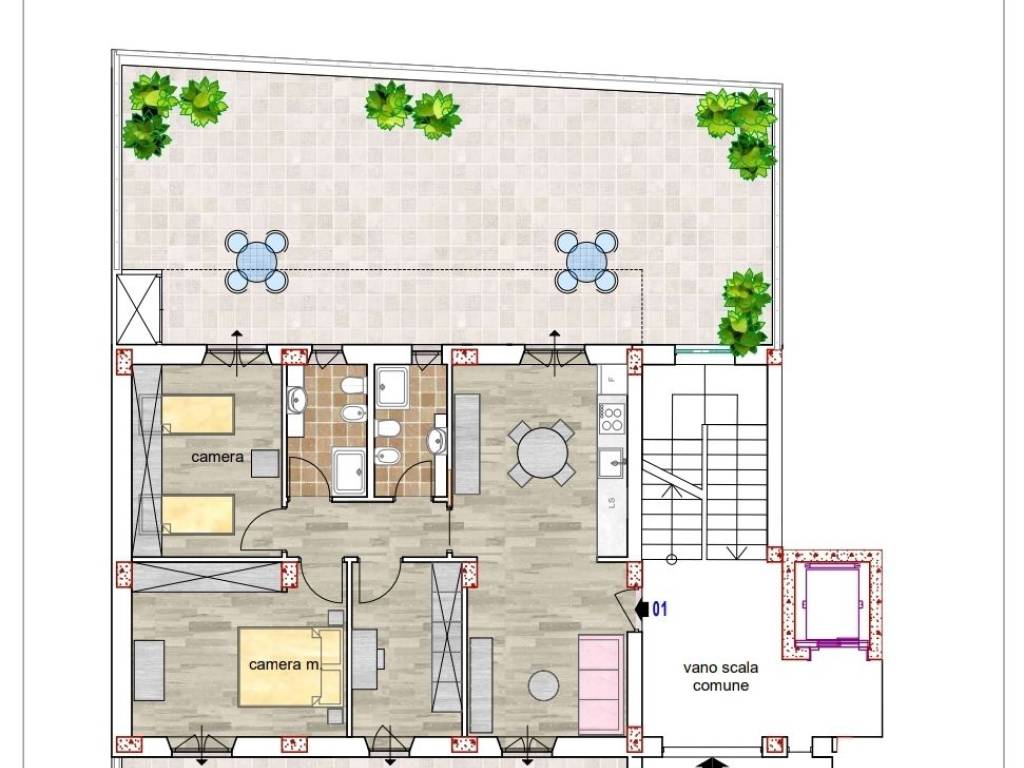 appartamento in vendita a Civitanova Marche in zona Santa Maria Apparente