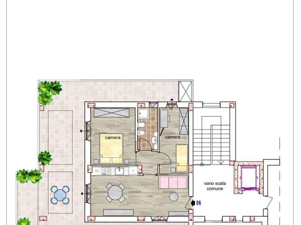 appartamento in vendita a Civitanova Marche in zona Santa Maria Apparente