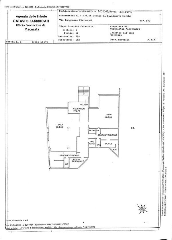 negozio in vendita a Civitanova Marche