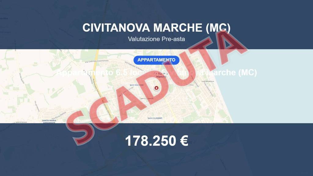 appartamento in vendita a Civitanova Marche in zona San Marone