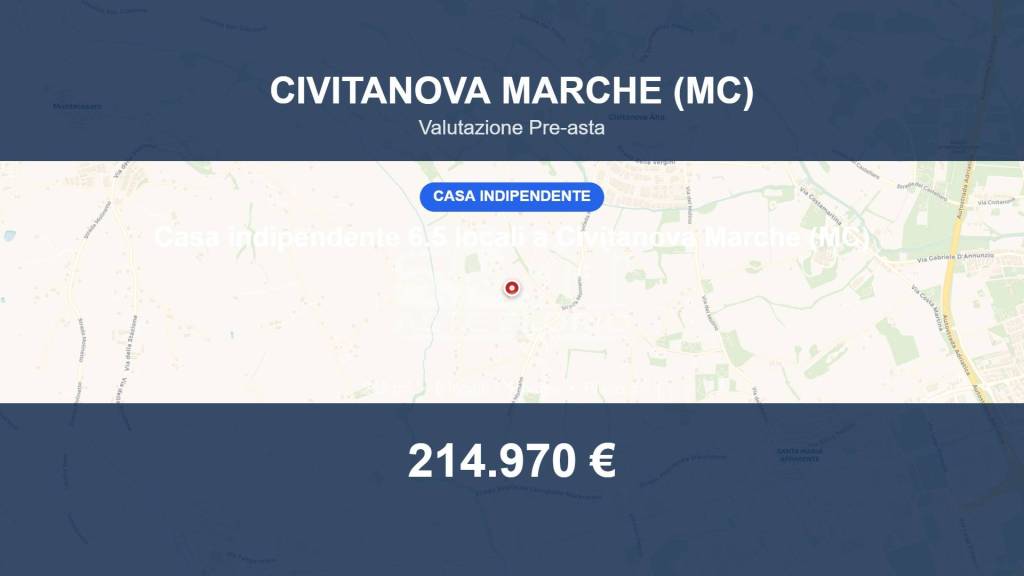 casa indipendente in vendita a Civitanova Marche in zona Santa Maria Apparente