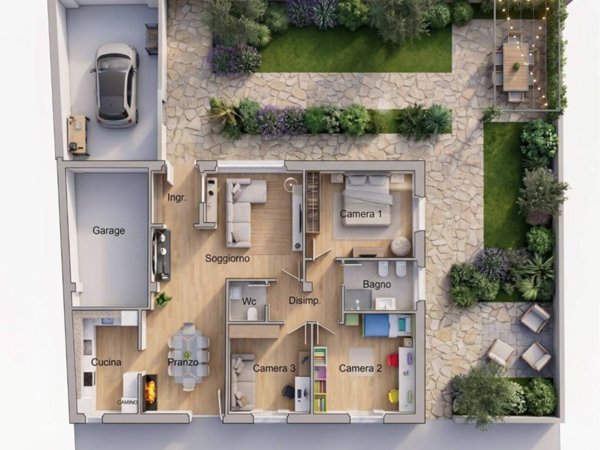 casa indipendente in vendita a Civitanova Marche in zona Maranello