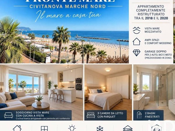appartamento in vendita a Civitanova Marche in zona Maranello