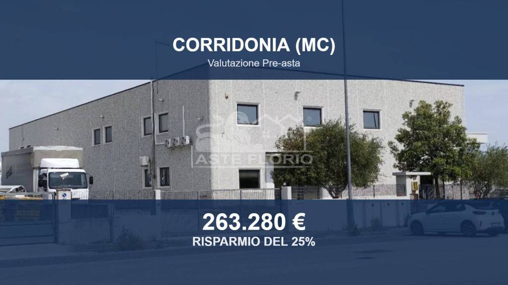 locale commerciale in vendita a Corridonia