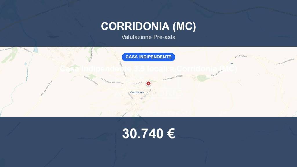 casa indipendente in vendita a Corridonia
