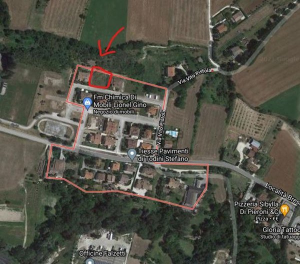 terreno edificabile in vendita ad Esanatoglia