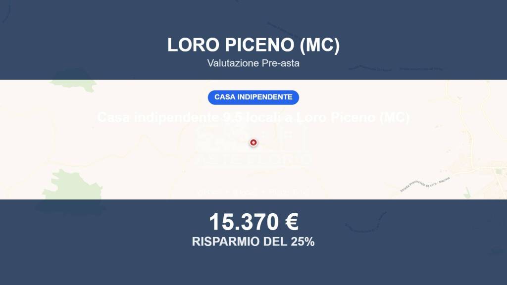 villa in vendita a Loro Piceno in zona Varco