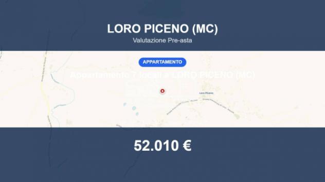 appartamento in vendita a Loro Piceno